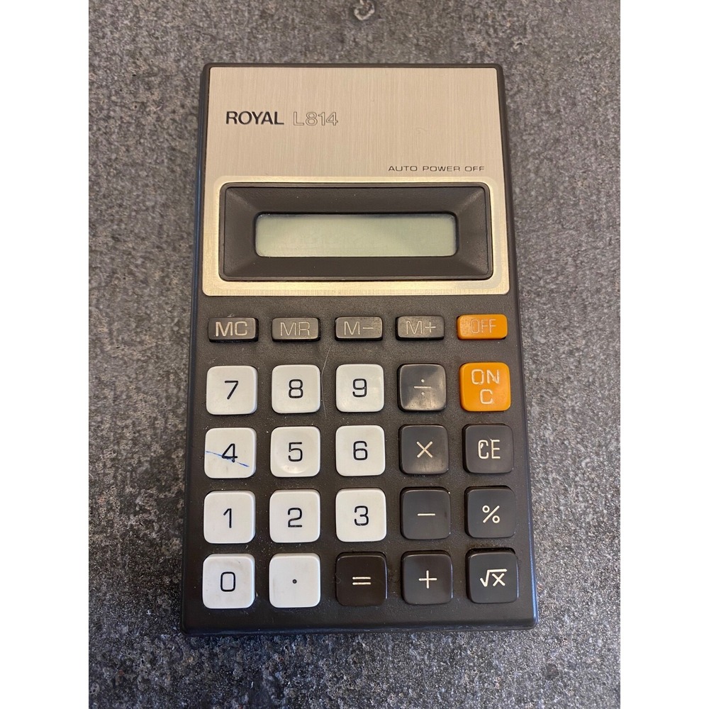 Royal  L814 Auto Power Off Calculator